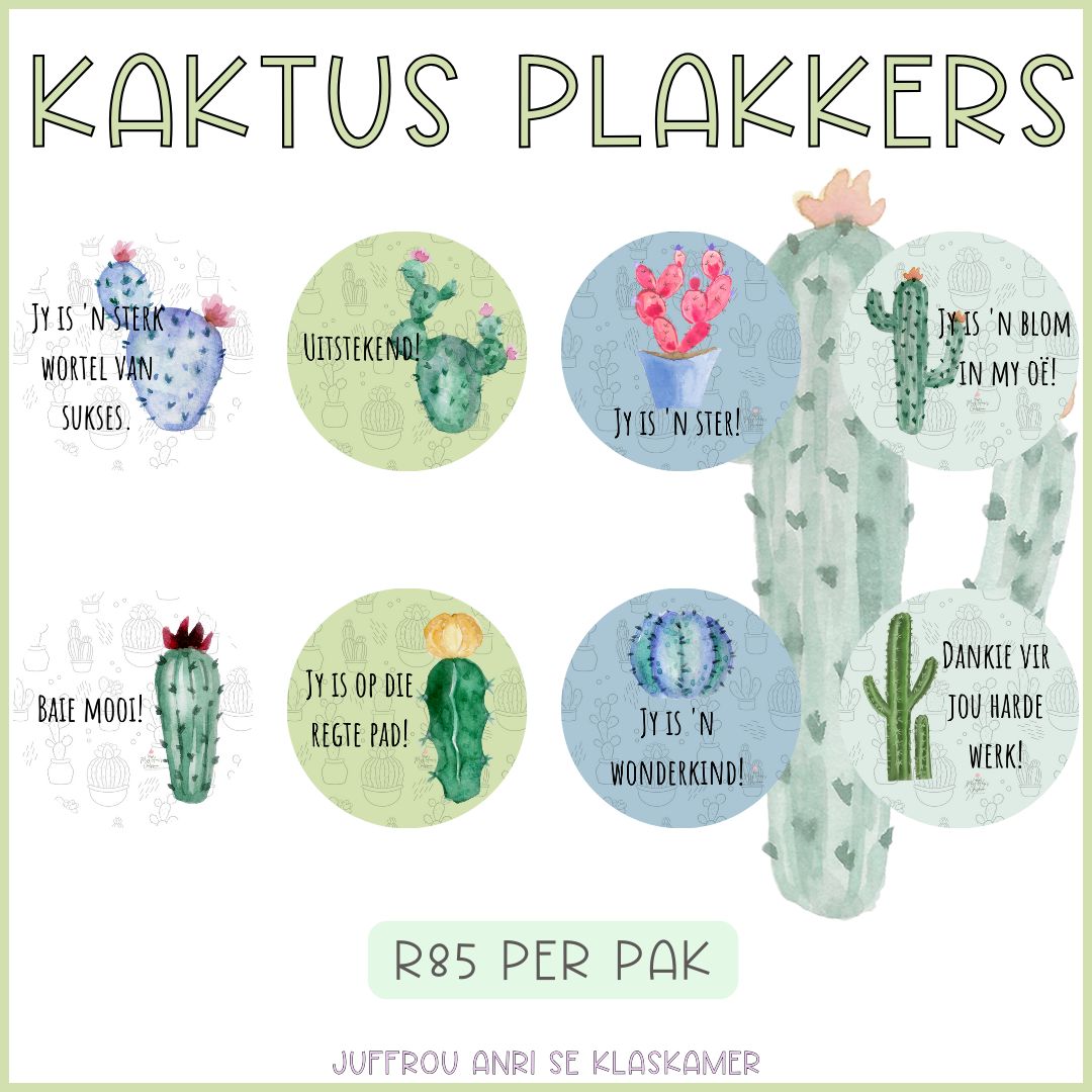 Kaktus plakkers