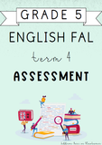 Grade 5 English FAL Term 4 Assessment (2024)