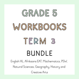 Grade 5 Term 3 WORKBOOK BUNDLE (2024)