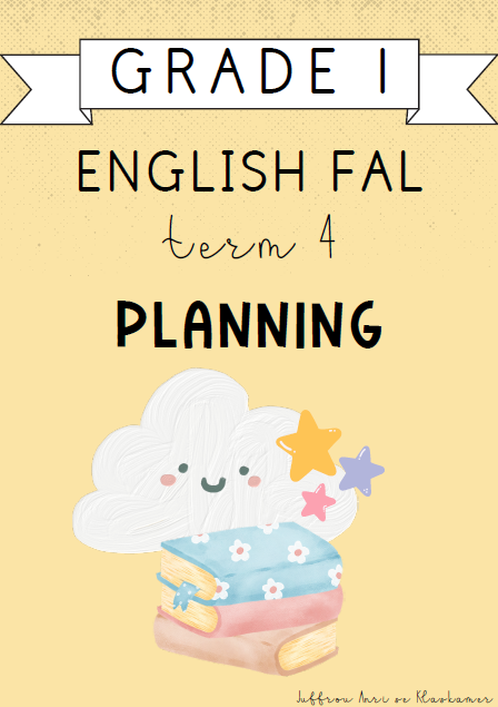 Grade 1 English FAL Term 4 Planning (2024)