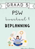 Graad 5 PSW Kwartaal 4 Beplanning (2024)