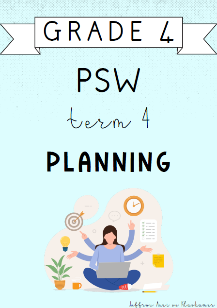 Grade 4 PSW Term 4 Planning (2024)