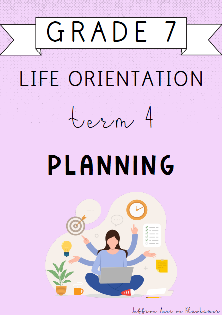 Grade 7 LO Term 4 Planning (2024)