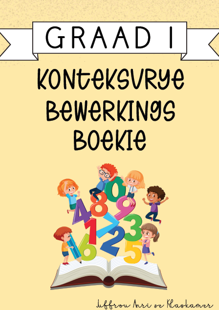 My Graad 1 Konteksvrye Bewerkings boekie (2024)