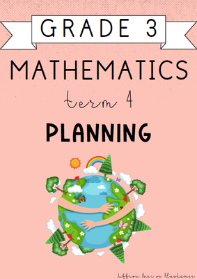 Grade 3 Mathematics Term 4 Planning (2024)