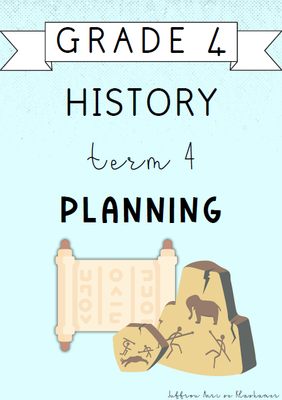 Grade 4 History Term 4 Planning (2024)