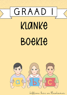 My Graad 1 Klanke boekie