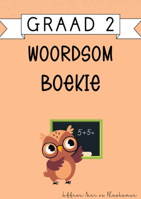 My Graad 2 Woordsomboekie