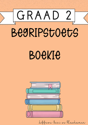 My Graad 2 Begripstoets boekie