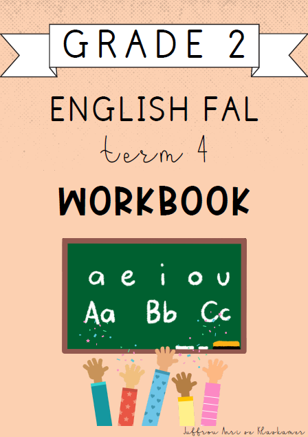 Grade 2 English FAL Term 4 Workbook (2024)