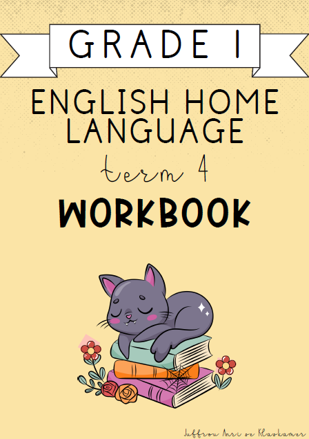Grade 1 English Home Language Term 4 Workbook (2024)