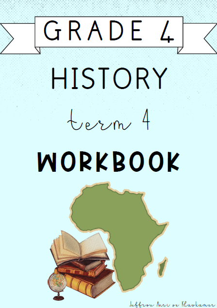 Grade 4 History Term 4 Workbook (2024)