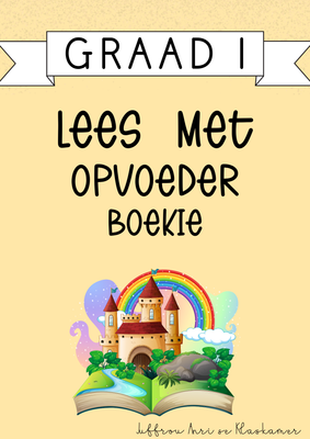 My Graad 1 Lees Met Opvoeder Boekie (2024)