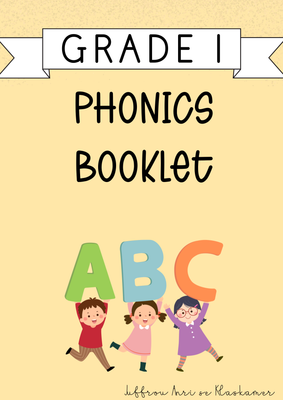 My Grade 1 Phonics booklet