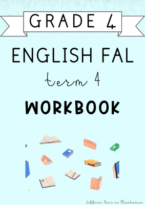 Grade 4 English FAL Term 4 Workbook (2024)