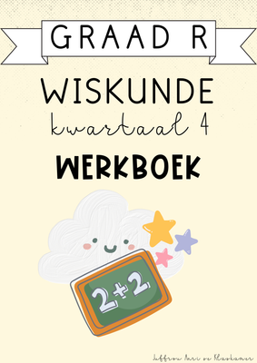 Graad R Wiskunde Kwartaal 4 Werkboek (2024)