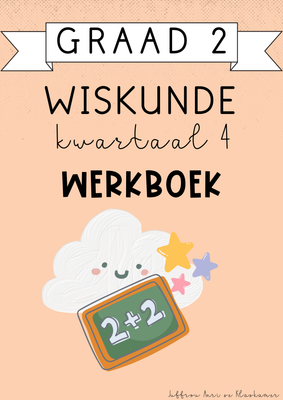 Graad 2 Wiskunde Kwartaal 4 Werkboek (2024)