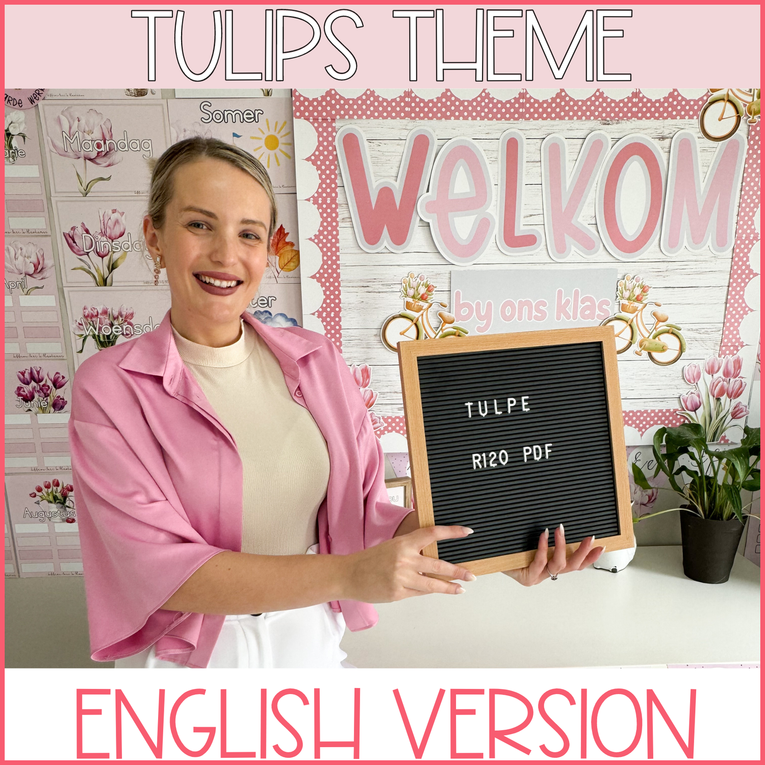 TULIPS CLASS THEME - ENGLISH