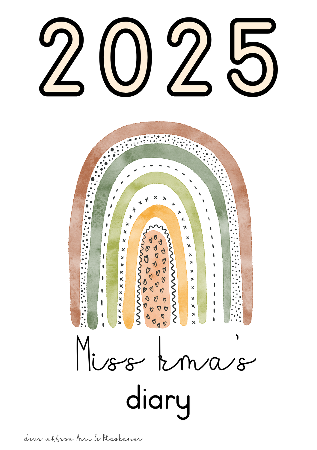 2025 BOHO RAINBOW DIARY (PDF)