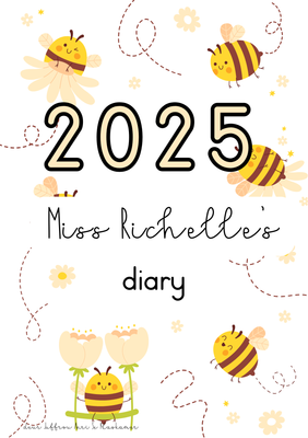 2025 BEE DIARY (PHYSICAL DIARY)