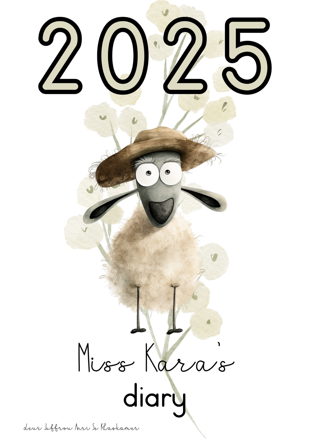 2025 SHEEP DIARY (PHYSICAL DIARY)