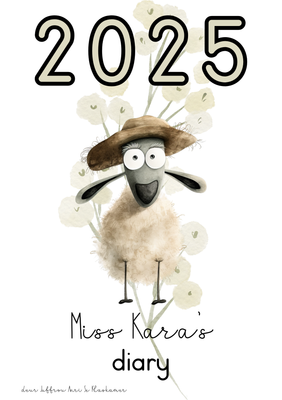2025 SHEEP DIARY (PHYSICAL DIARY)