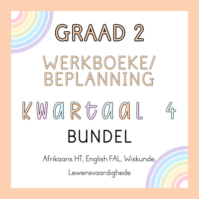 Graad 2 Werkboek en Beplanning Kwartaal 4 Bundel (#2024)
