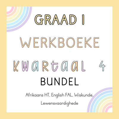 Graad 1 Werkboeke Kwartaal 4 Bundel (#2024)