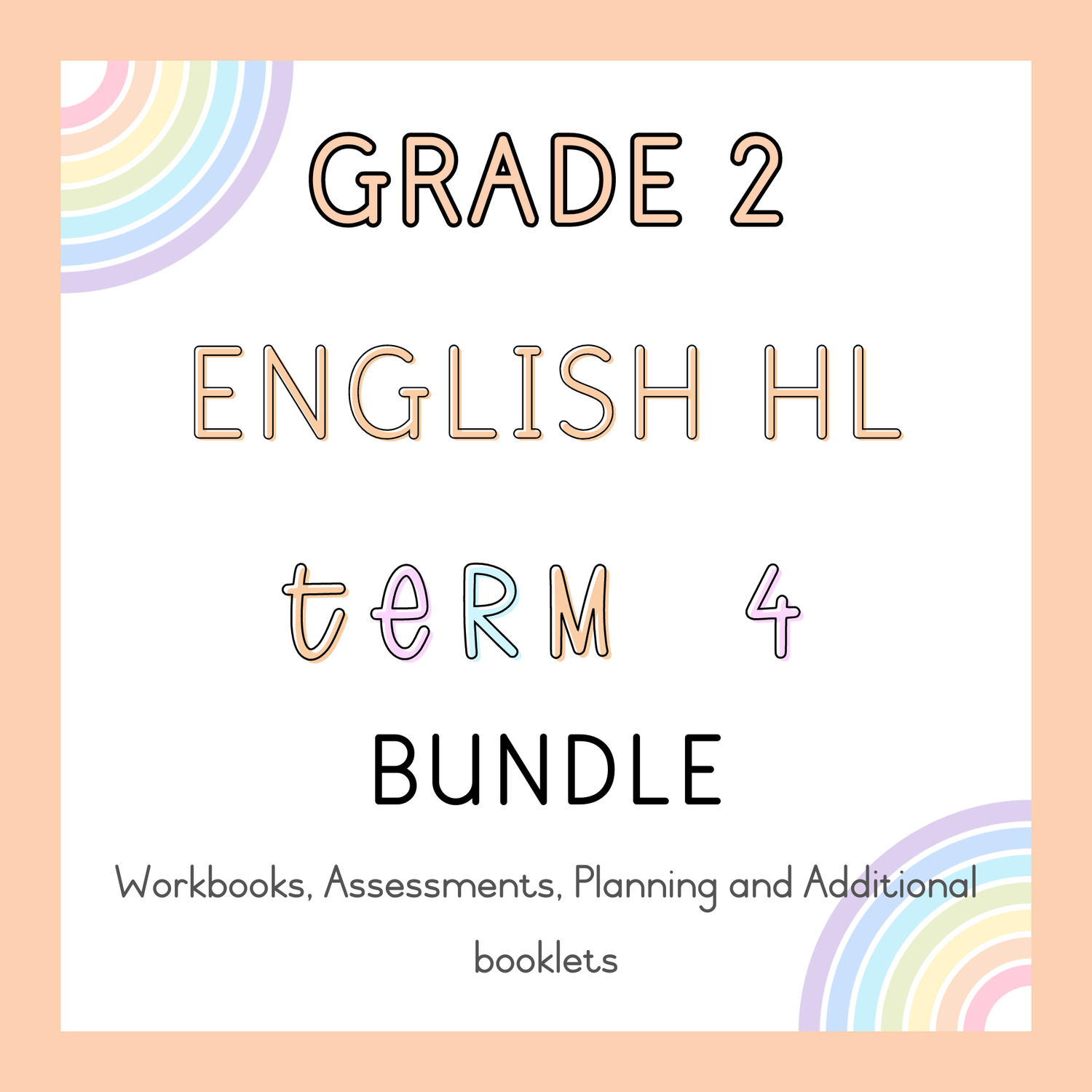 Grade 2 English HL Term 4 Bundle (#2024)