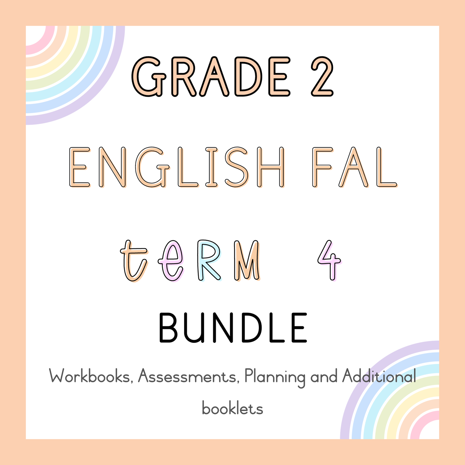 Grade 2 English FAL Term 4 Bundle (#2024)