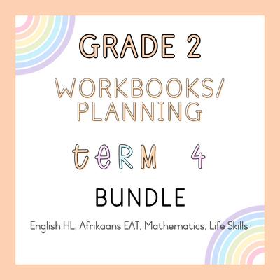 Grade 2 Workbooks and Planning Term 4 Bundle (#2024)