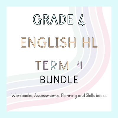 Grade 4 English HL Term 4 Bundle (#2024)