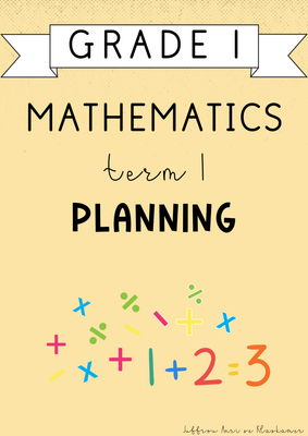 Grade 1 Mathematics Term 1 Planning (#2025)
