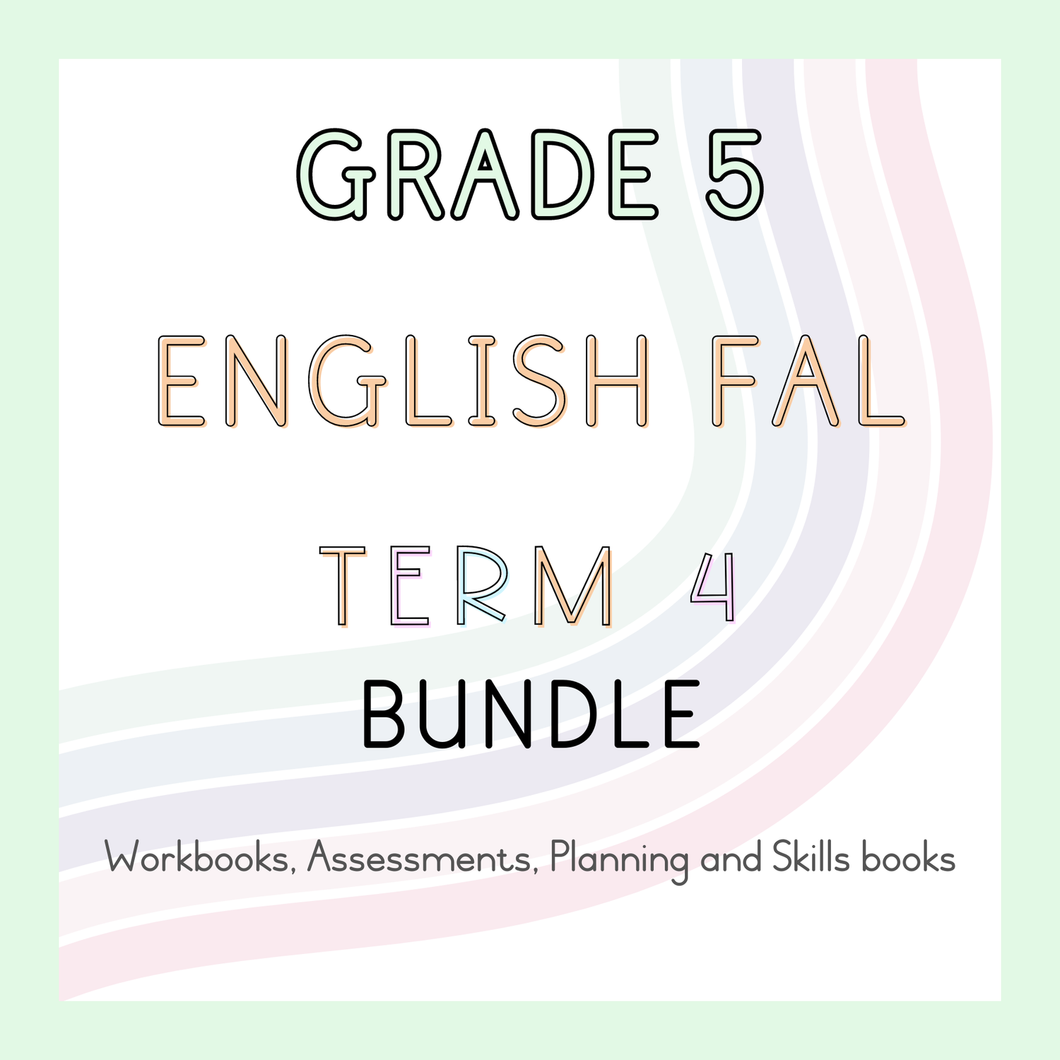 Grade 5 English FAL Term 4 Bundle (#2024)