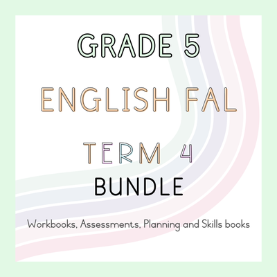 Grade 5 English FAL Term 4 Bundle (#2024)