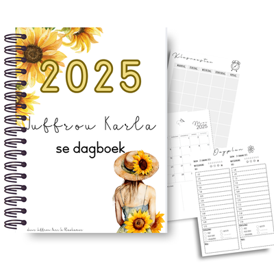 2025 SONNEBLOMME DAGBOEK (FISIESE DAGBOEK)