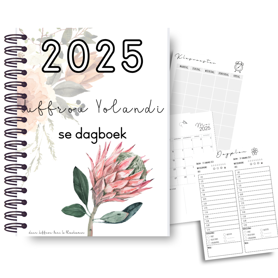 2025 PROTEA DAGBOEK (FISIESE DAGBOEK)