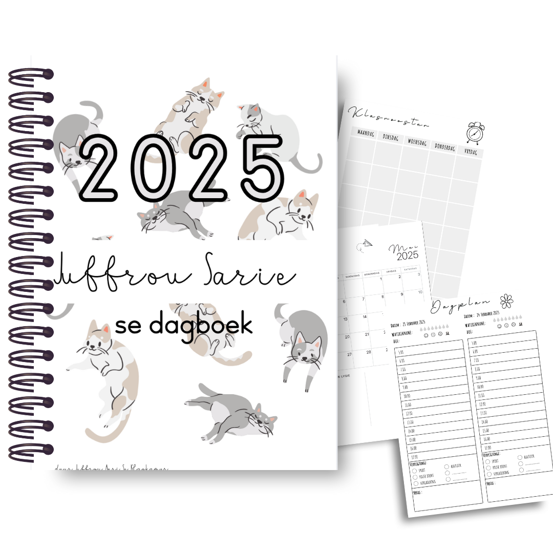 2025 KATTE DAGBOEK (FISIESE DAGBOEK)