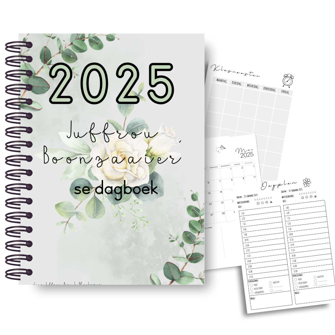 2025 EUCALYPTUS DAGBOEK (FISIESE DAGBOEK)