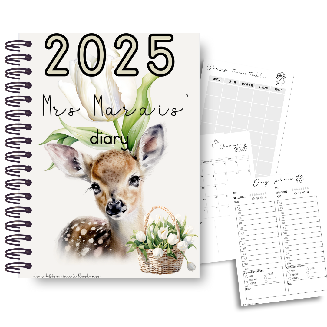 2025 BAMBIE AND TULIPS DIARY (PDF)