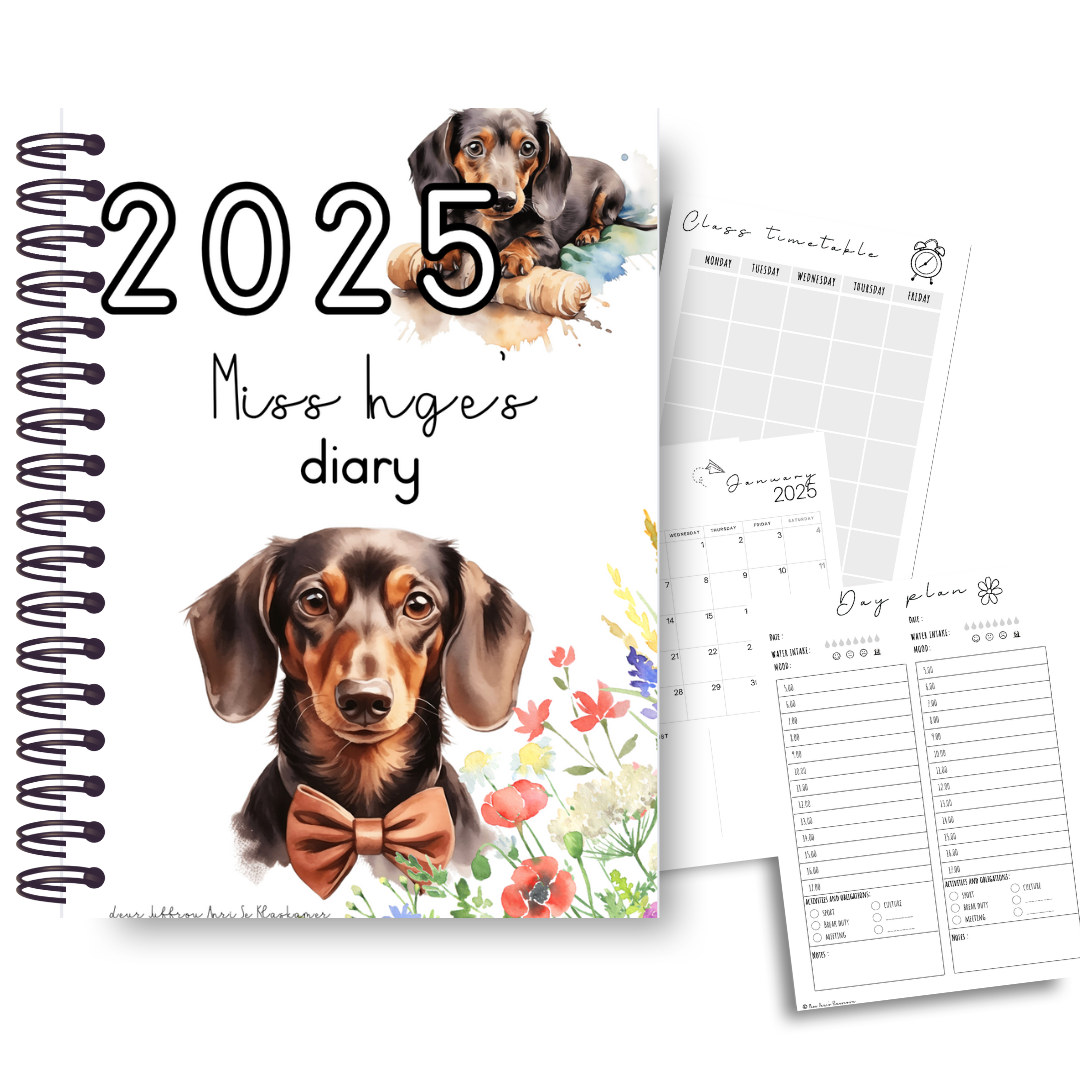 2025 DACHSHUND DIARY (PDF)