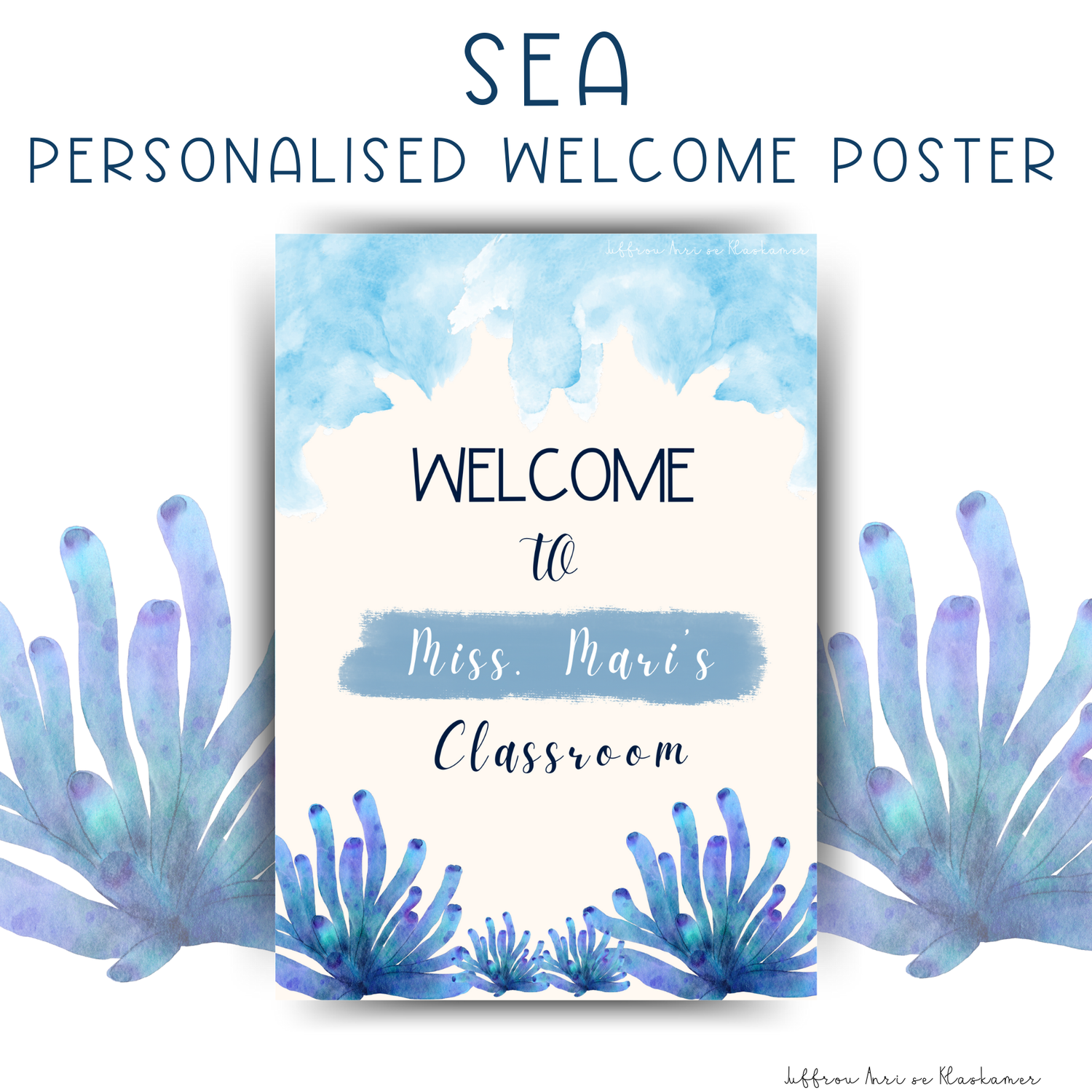 Personalised Welcome Poster - SEA