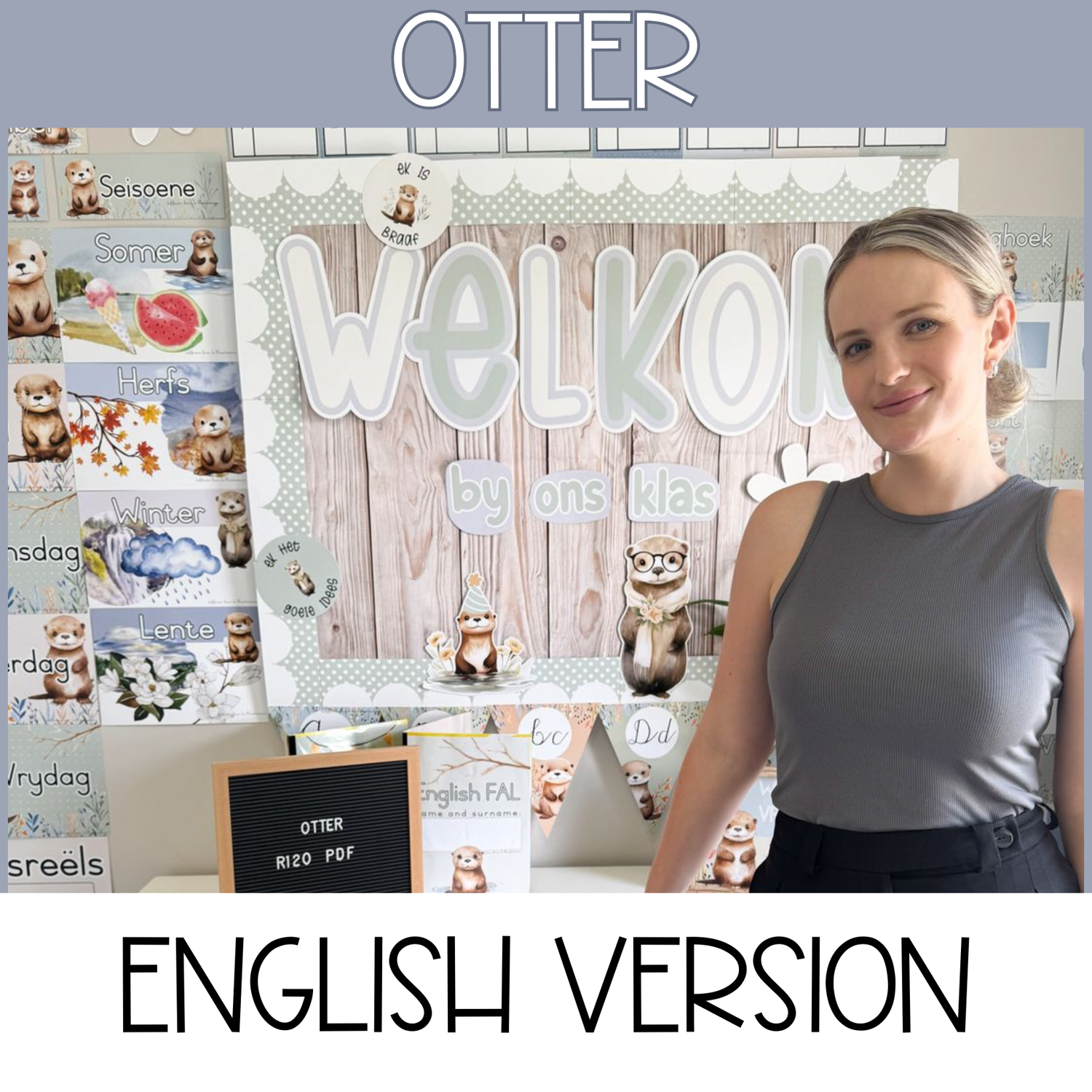 OTTER CLASS THEME - ENGLISH