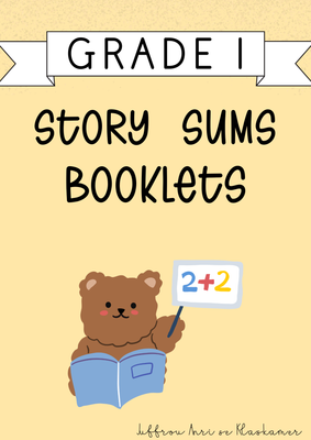 My Grade 1 Story Sums Booklet [Term 1] (#2025)