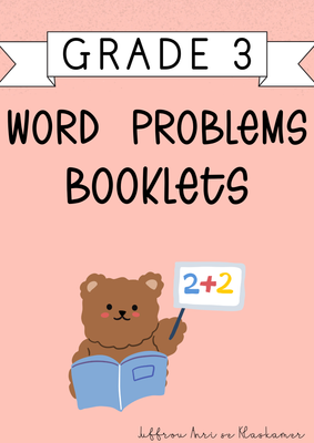 My Grade 3 Word Problems Booklet [Term 1] (#2025)