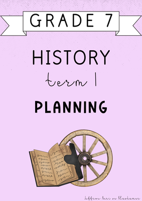 Grade 7 History Term 1 Planning (#2025)