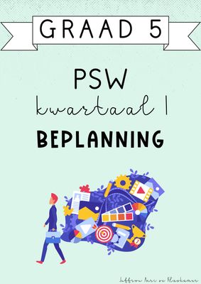 Graad 5 PSW Kwartaal 1 Beplanning (#2025)