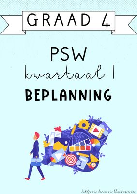 Graad 4 PSW Kwartaal 1 Beplanning (#2025)