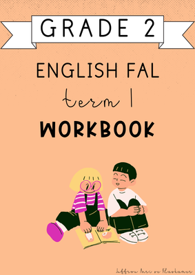 Grade 2 English FAL Term 1 Workbook (#2025)