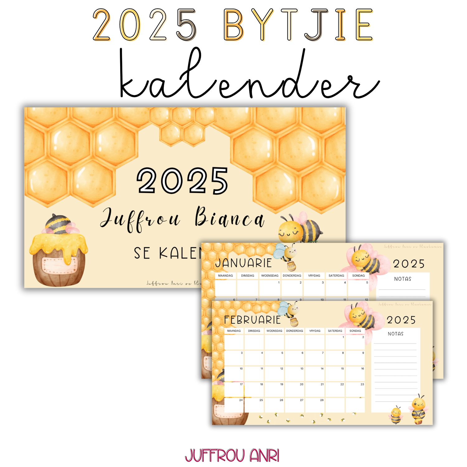 2025 BYTJIE KALENDER